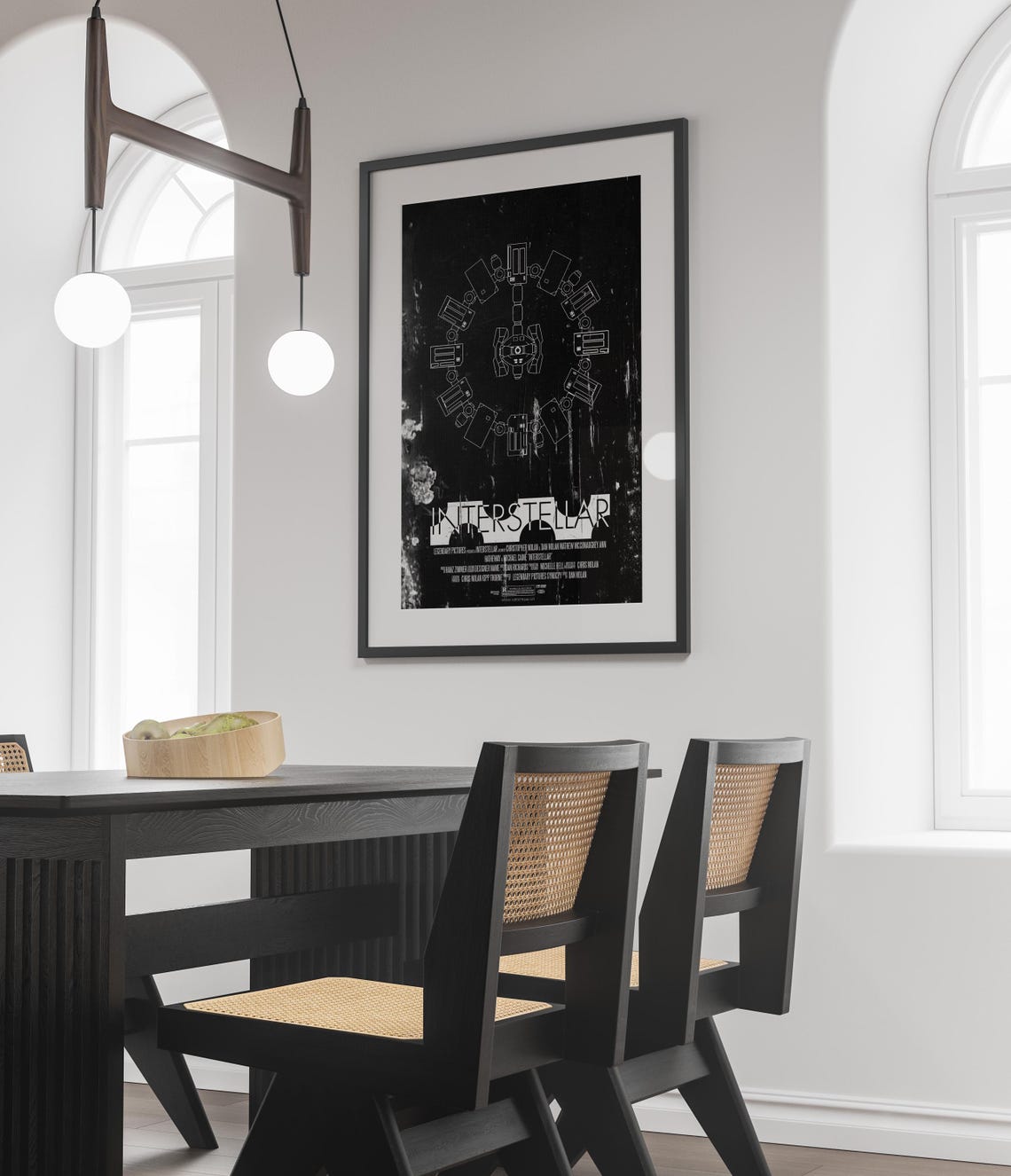 Interstellar Poster V2 Unframed Size 24''x36''