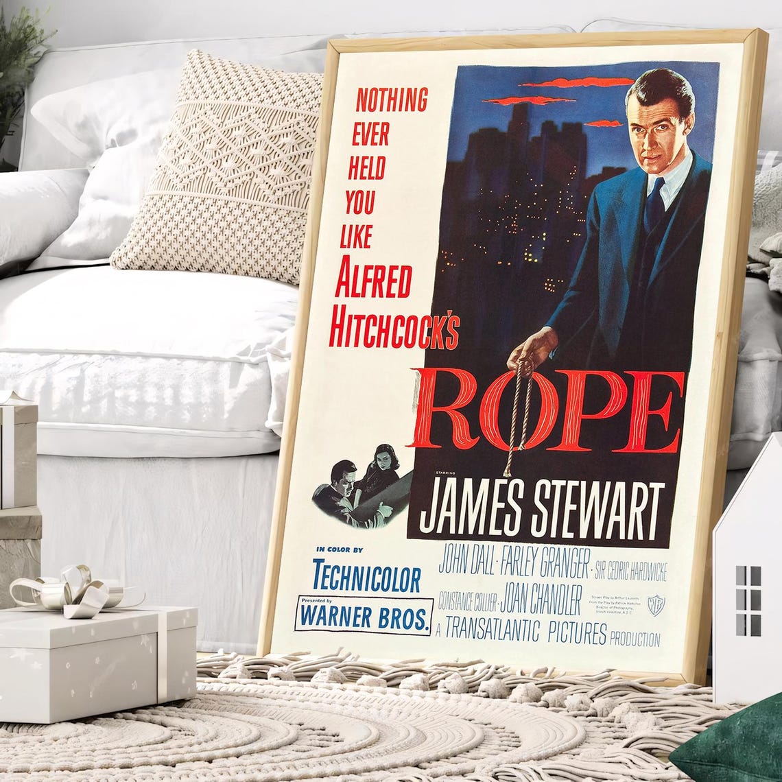 Rope (1948) Movie Poster V2 Unframed Size 24''x36''