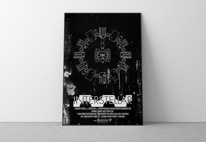 Interstellar Poster V2 Unframed Size 24''x36''