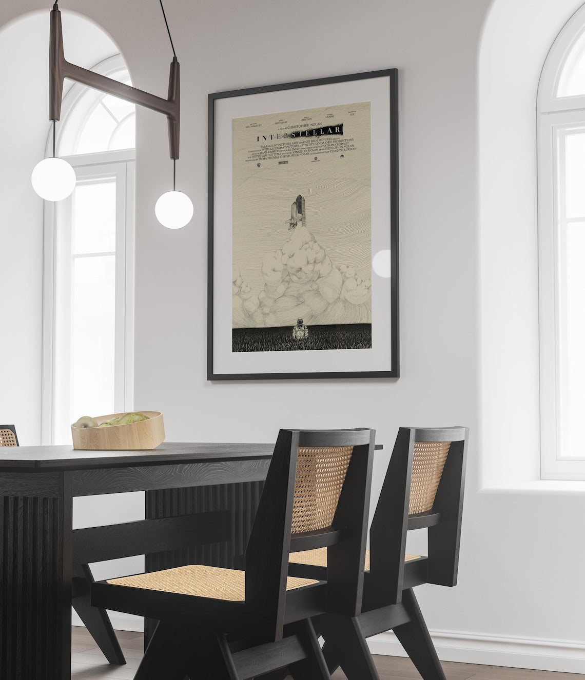 Interstellar Poster V3 Unframed Size 24''x36''