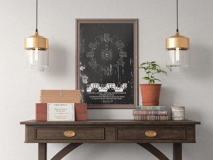 Interstellar Poster V2 Unframed Size 24''x36''