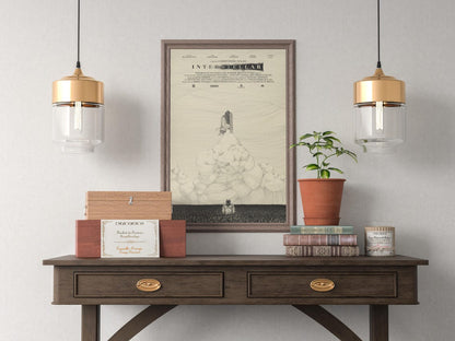 Interstellar Poster V3 Unframed Size 24''x36''