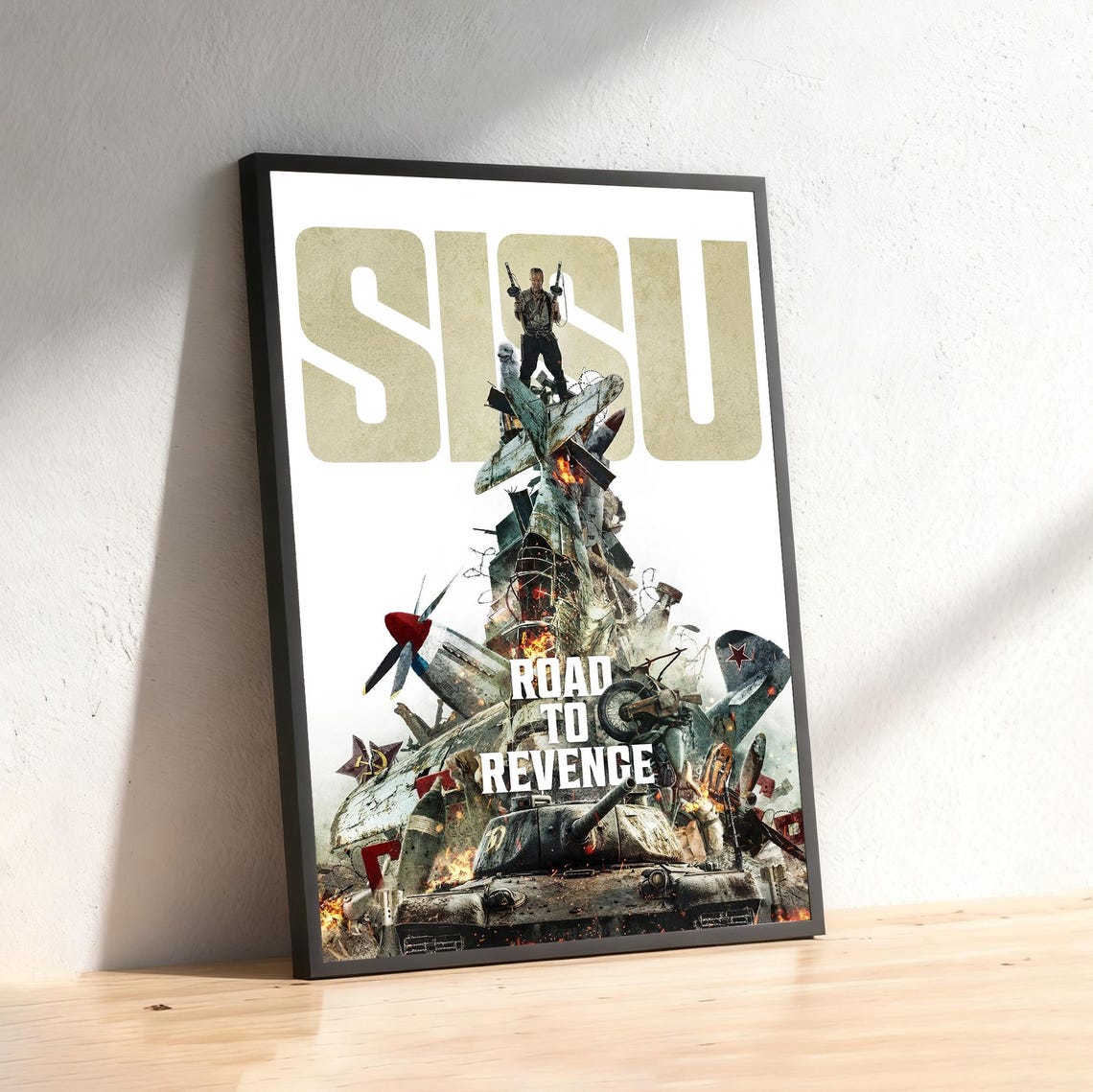 Sisu Road To Revenge Movie Poster V1 Unframed Size 24''x36''