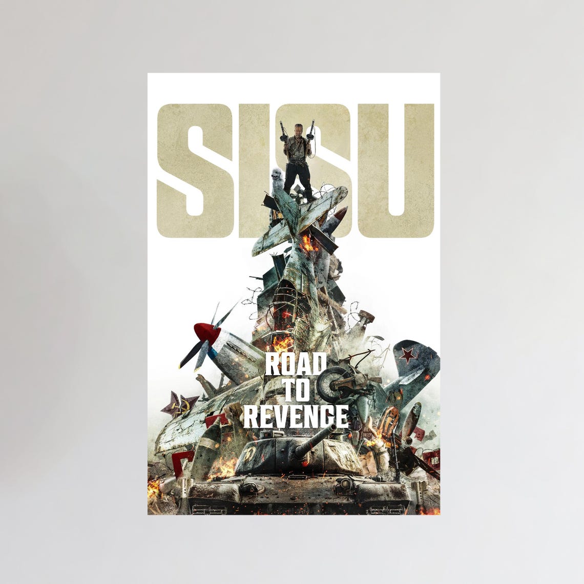 Sisu Road To Revenge Movie Poster V1 Unframed Size 24''x36''
