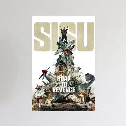 Sisu Road To Revenge Movie Poster V1 Unframed Size 24''x36''