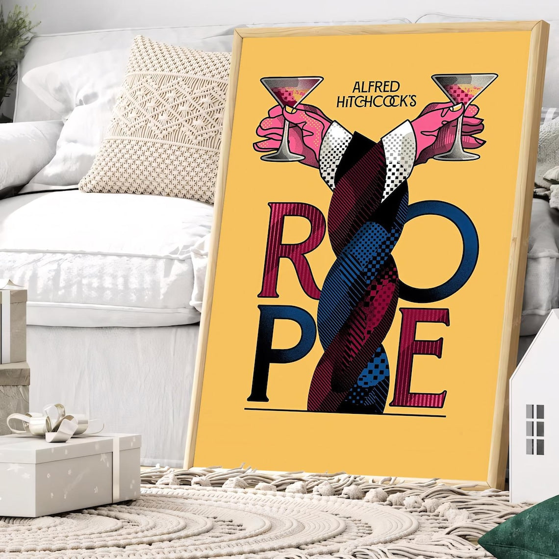 Rope (1948) Movie Poster V1 Unframed Size 24''x36''