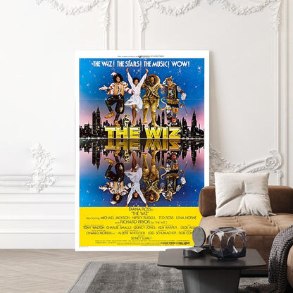 The Wiz Movie Poster Unframed Size 24''x36''