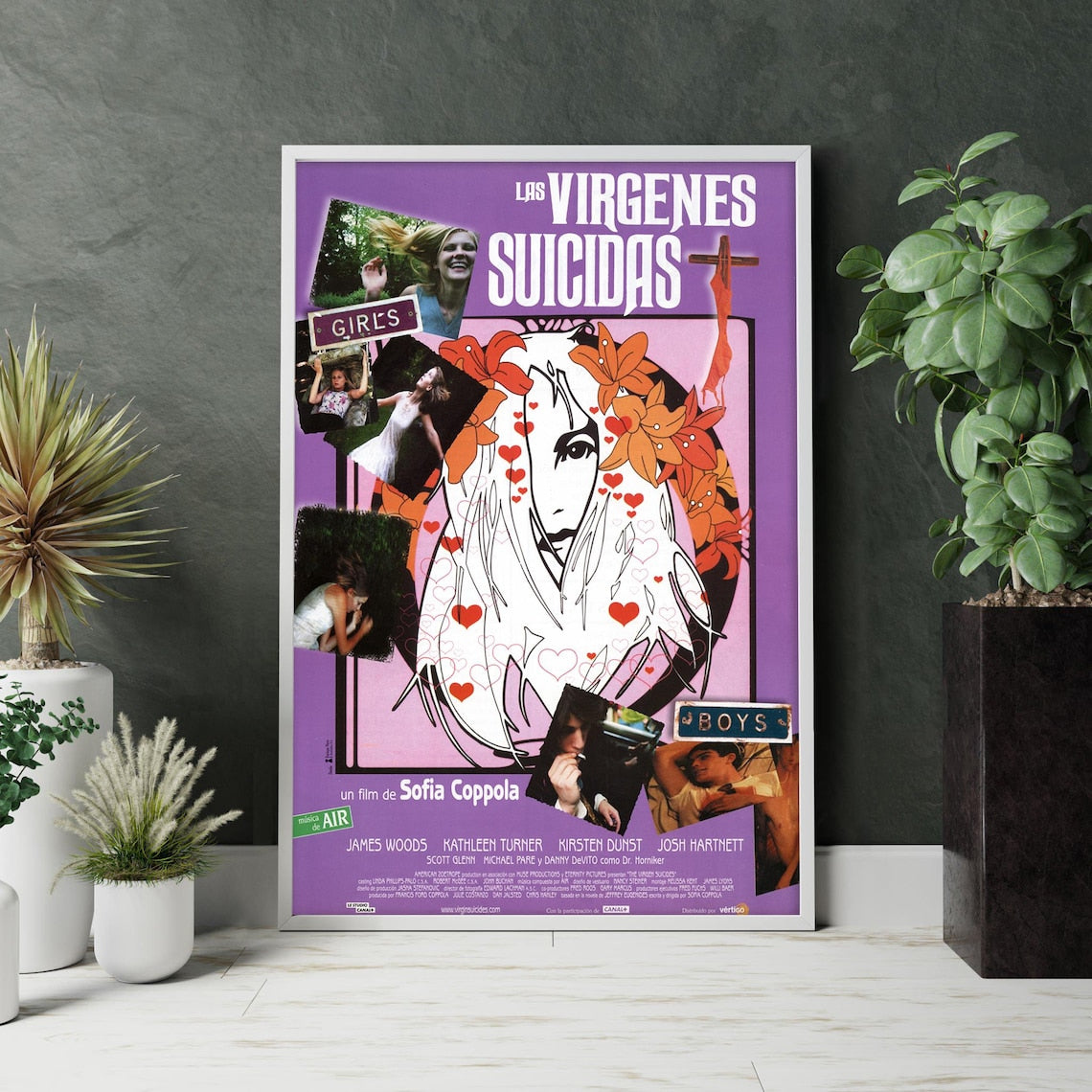 The Virgin Suicides Movie Poster Unframed V2 Size 24''x36''