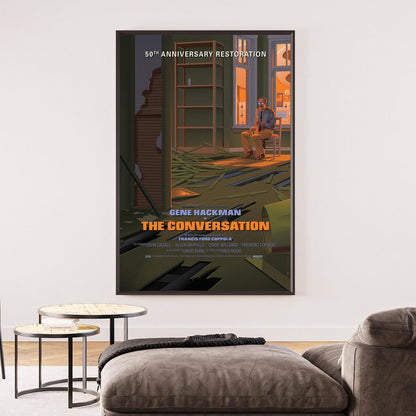 The Conversation (1974) Movie Poster Unframed Size 24''x36''