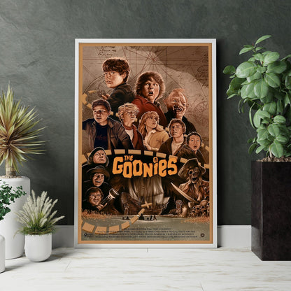 The Goonies Movie Poster Unframed V2 Size 24''x36''