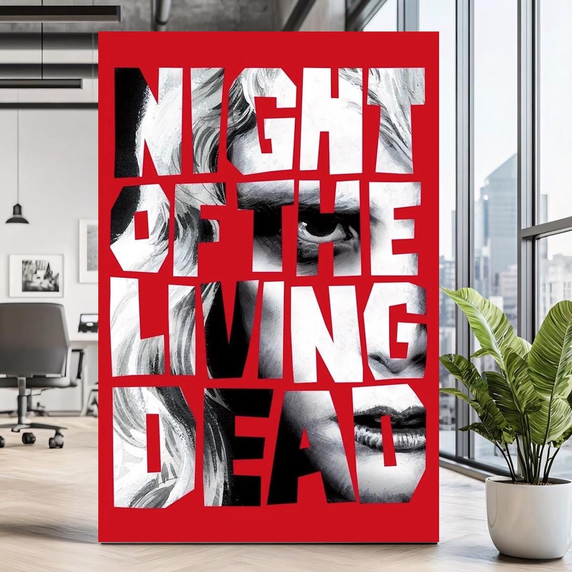 Night Of The Living Dead (1968) Horror Movie Posters V2 Unframed Size 24''x36''
