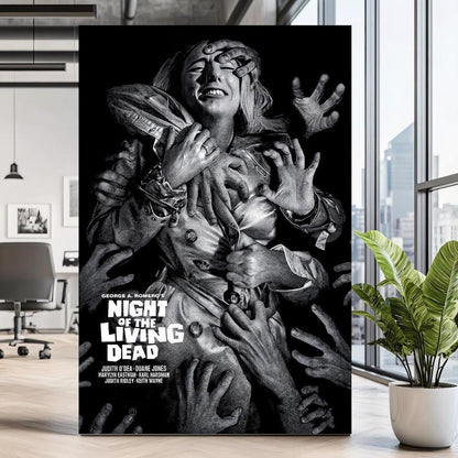Night Of The Living Dead (1968) Horror Movie Posters V1 Unframed Size 24''x36''