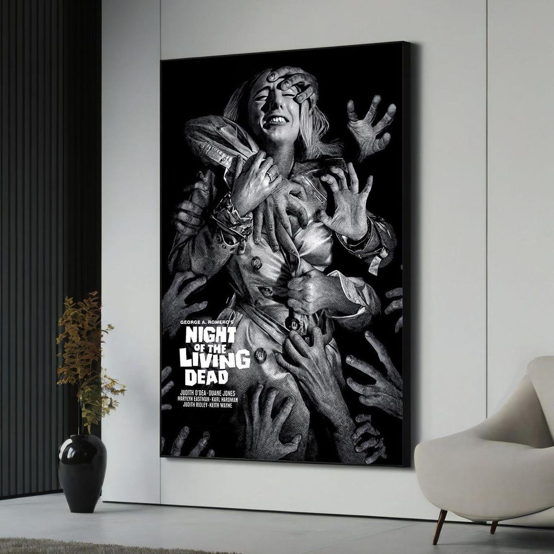 Night Of The Living Dead (1968) Horror Movie Posters V1 Unframed Size 24''x36''