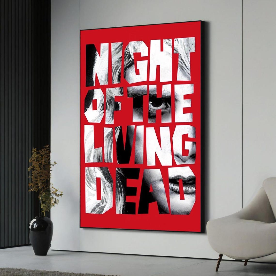 Night Of The Living Dead (1968) Horror Movie Posters V2 Unframed Size 24''x36''