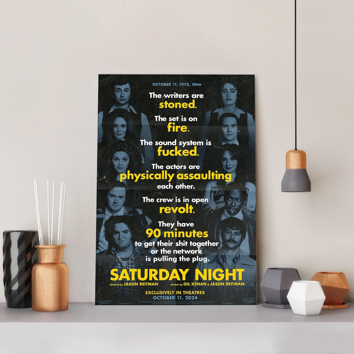 Saturday Night Movie Poster Unframed Size 24''x36''