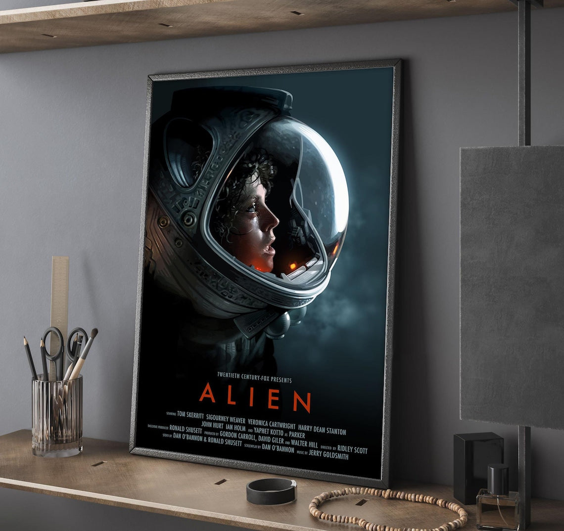 Alien Movie Poster Unframed Size 24''x36''