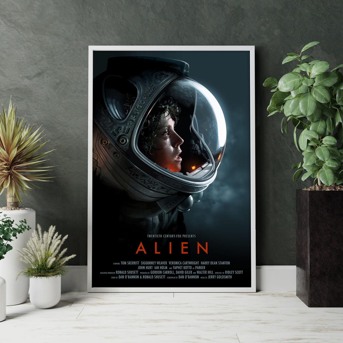 Alien Movie Poster Unframed Size 24''x36''