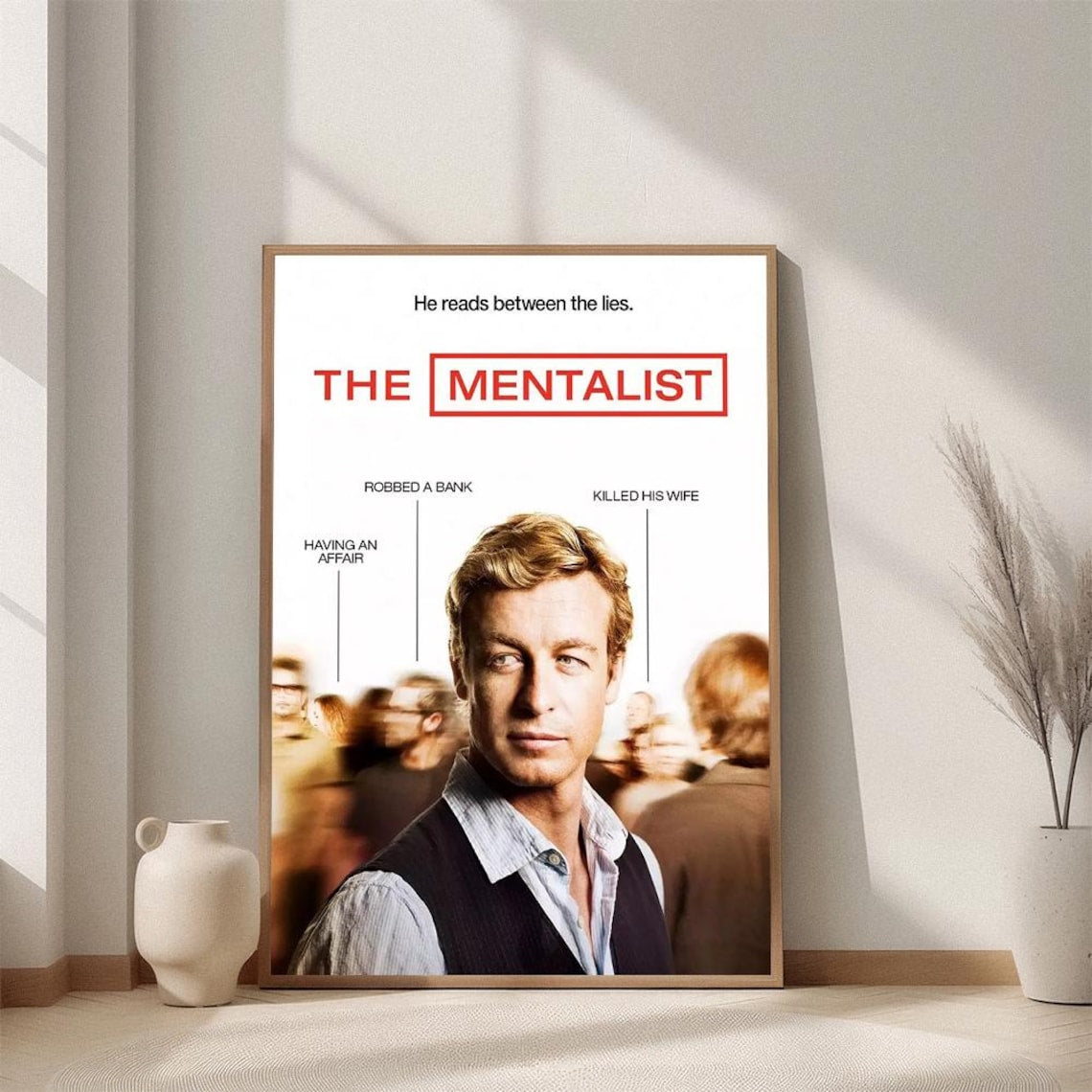 The Mentalist (2008) Movie Posters Unframed V3 Size 24''x36''