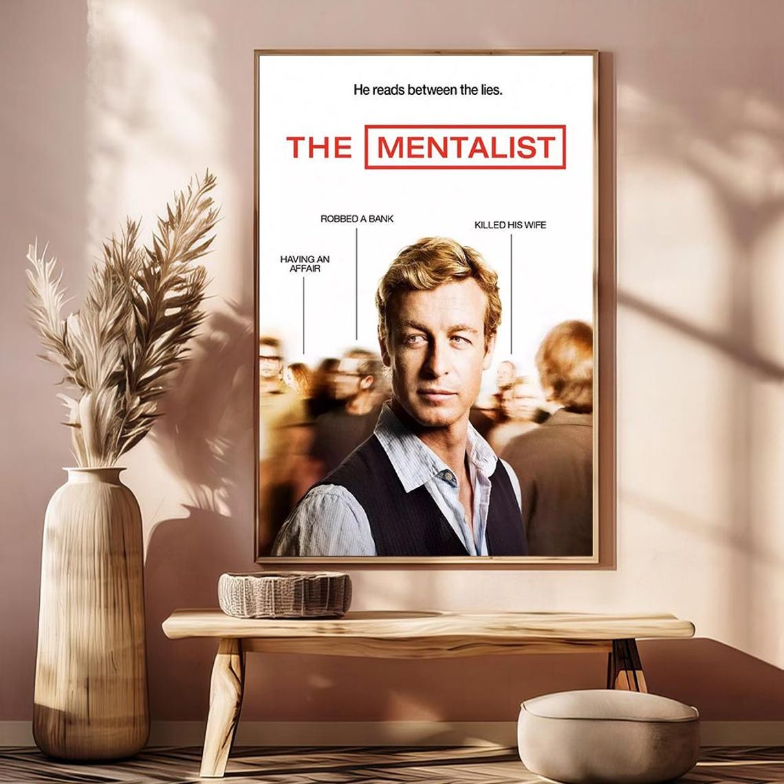 The Mentalist (2008) Movie Posters Unframed V3 Size 24''x36''