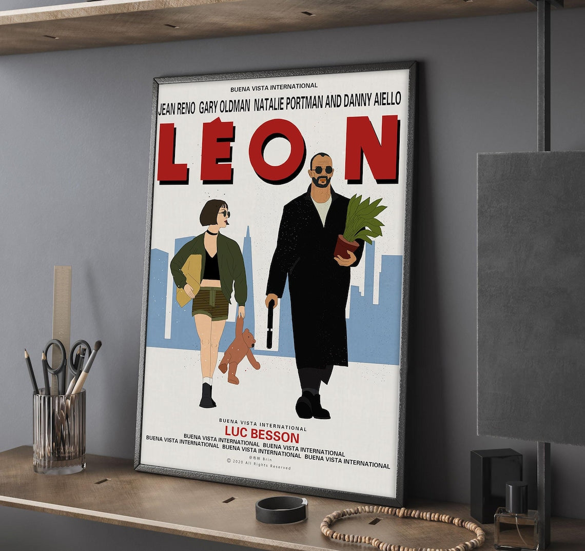Leon Movie Poster Unframed Size 24''x36''