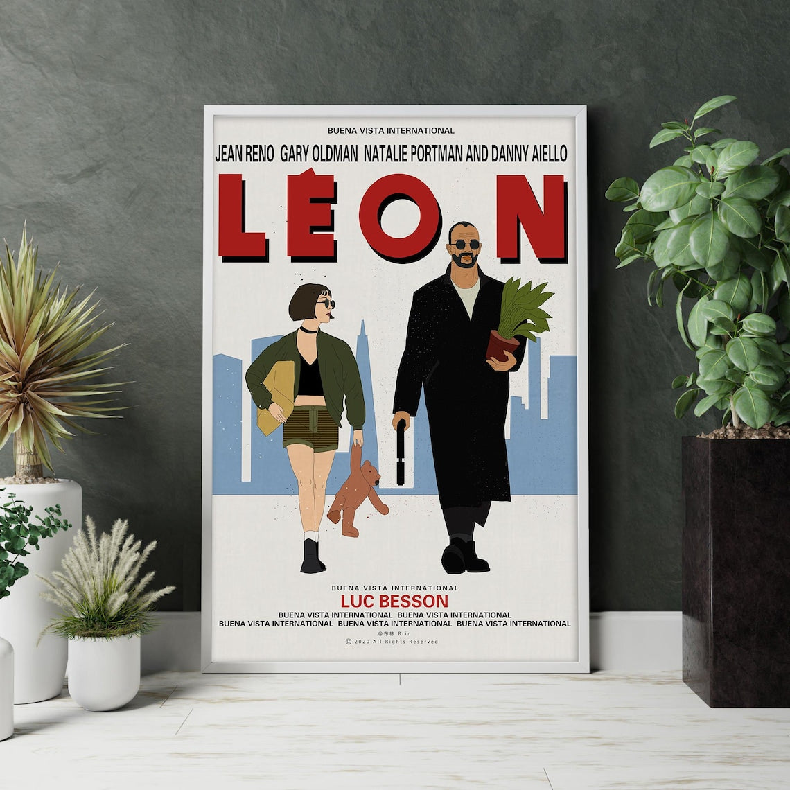 Leon Movie Poster Unframed Size 24''x36''