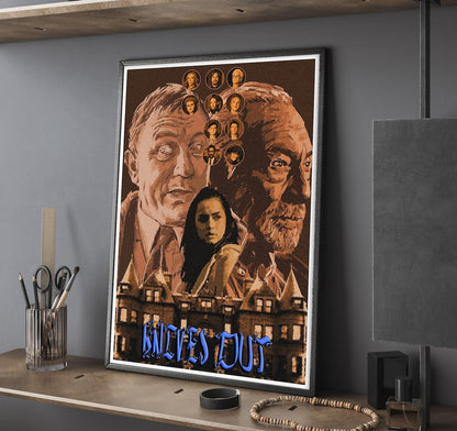 Knives Out Movie Poster Unframed Size 24''x36''