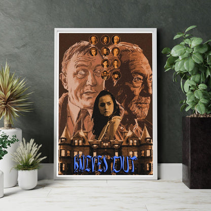 Knives Out Movie Poster Unframed Size 24''x36''