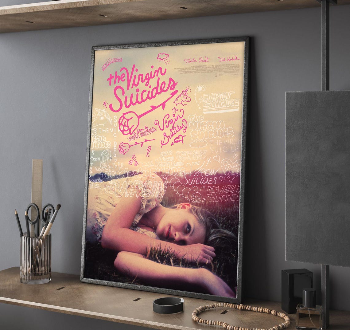 The Virgin Suicides Movie Poster Unframed V1 Size 24''x36''