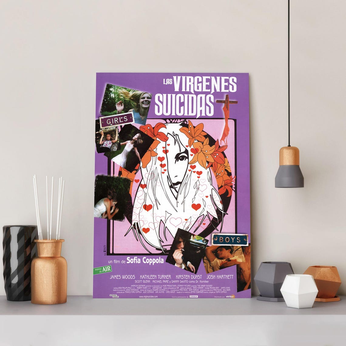 The Virgin Suicides Movie Poster Unframed V2 Size 24''x36''