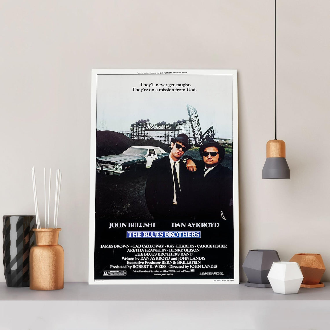 The Blues Brothers Movie Poster Unframed Size 24''x36''