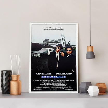 The Blues Brothers Movie Poster Unframed Size 24''x36''