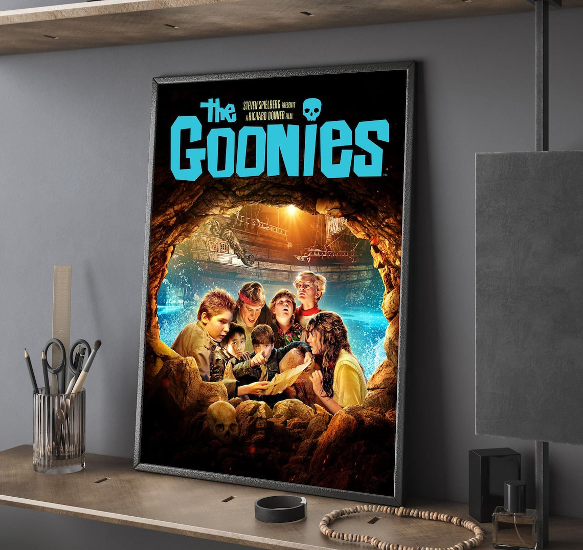 The Goonies Movie Poster Unframed V1 Size 24''x36''