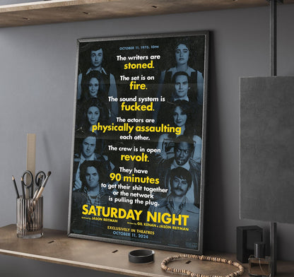 Saturday Night Movie Poster Unframed Size 24''x36''