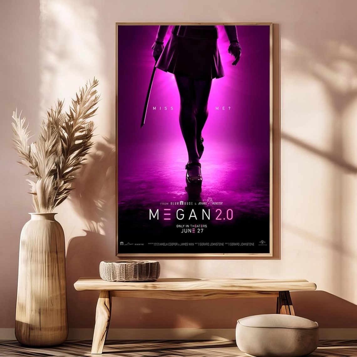 M3Gan Movie Posters Unframed V4 Size 24''x36''