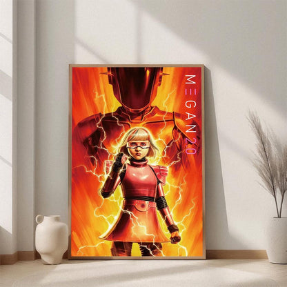 M3Gan Movie Posters Unframed V2 Size 24''x36''