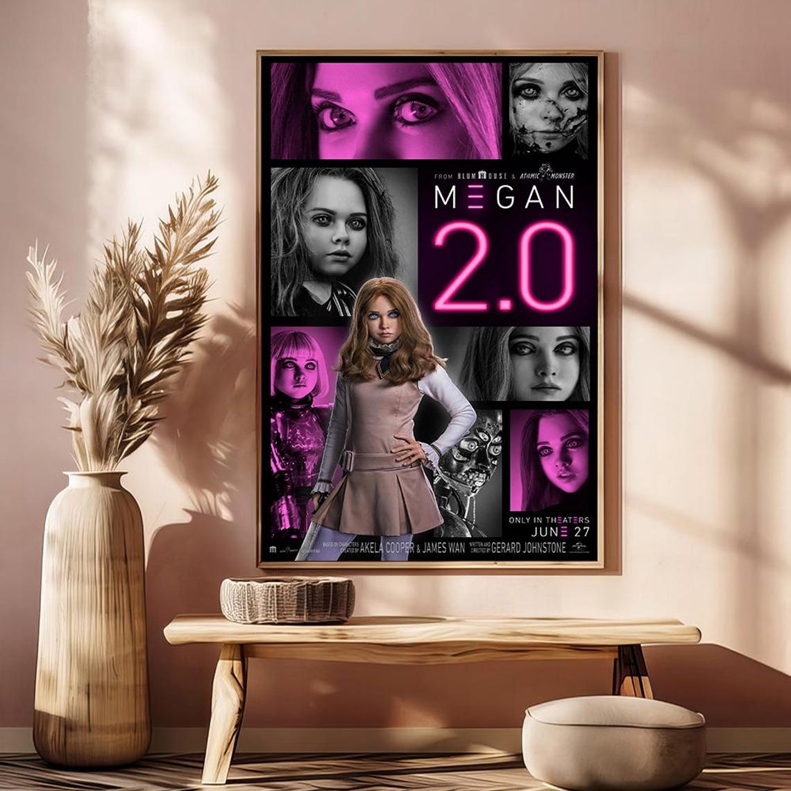 M3Gan Movie Posters Unframed V5 Size 24''x36''