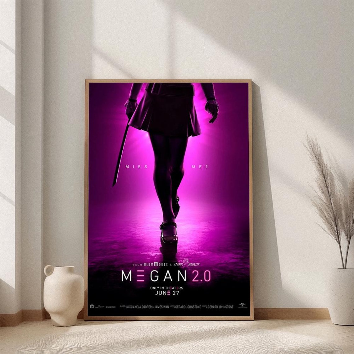 M3Gan Movie Posters Unframed V4 Size 24''x36''