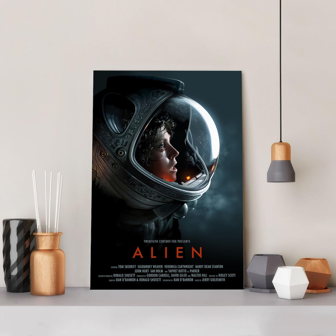 Alien Movie Poster Unframed Size 24''x36''