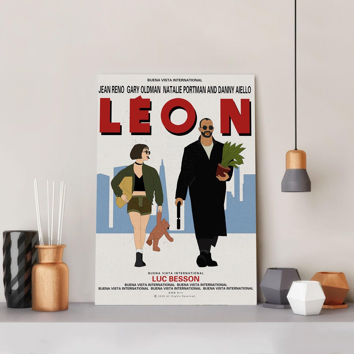 Leon Movie Poster Unframed Size 24''x36''