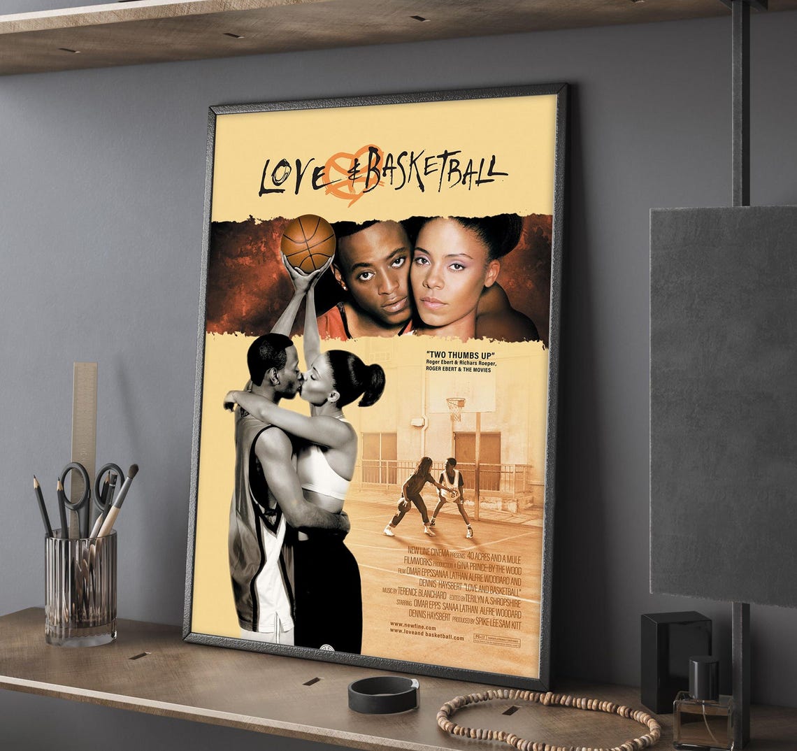 Love & Basketball Movie Poster Unframed Size 24''x36''