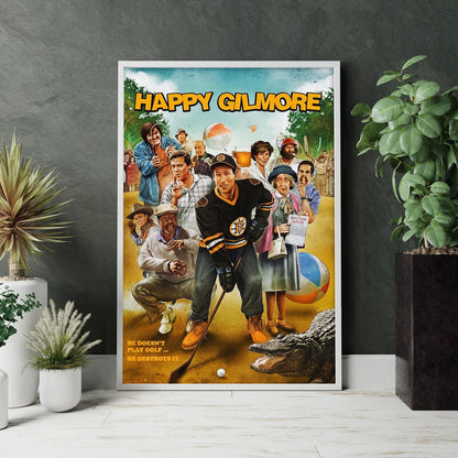 Happy Gilmore Movie Poster Unframed Size 24''x36''