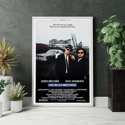 The Blues Brothers Movie Poster Unframed Size 24''x36''