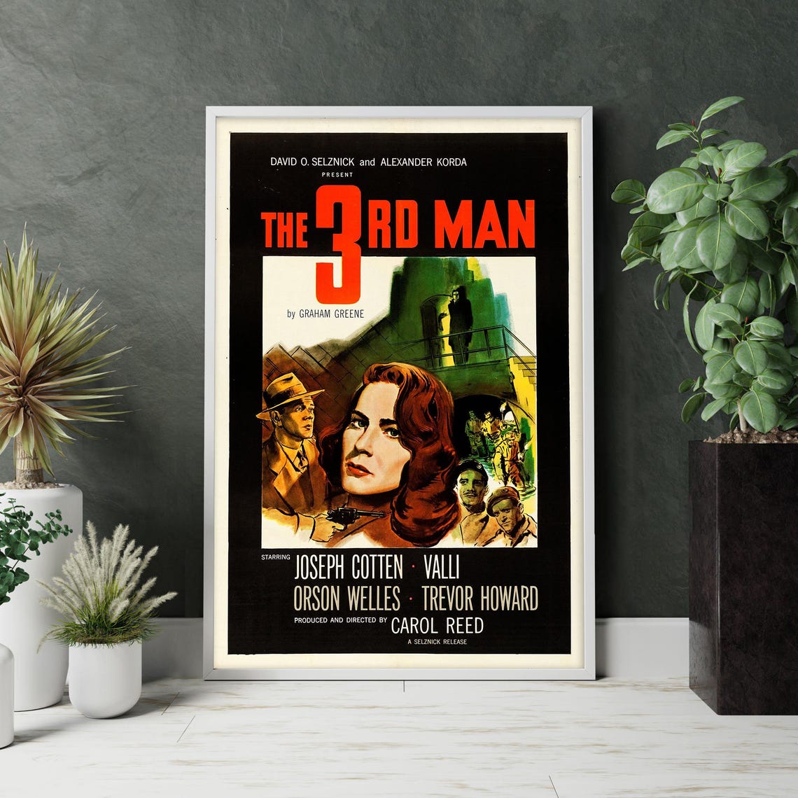 The Third Man Movie Poster Unframed Size 24''x36''