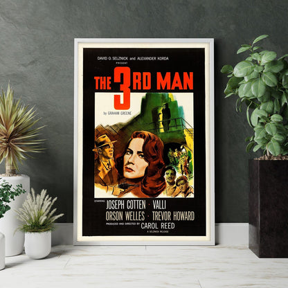 The Third Man Movie Poster Unframed Size 24''x36''