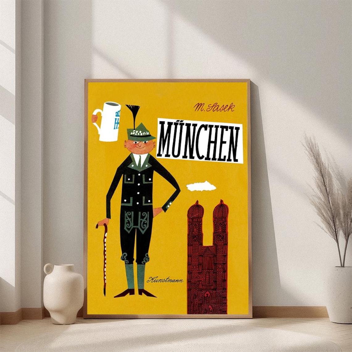 Oktoberfest Advertise Retro Posters Unframed V3 Size 24''x36''