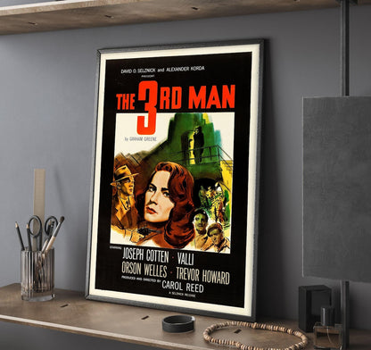 The Third Man Movie Poster Unframed Size 24''x36''