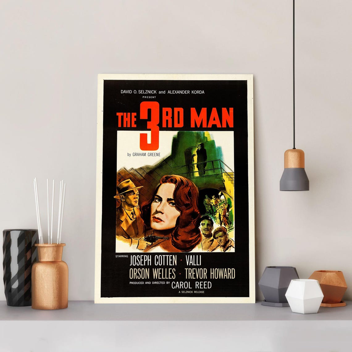 The Third Man Movie Poster Unframed Size 24''x36''