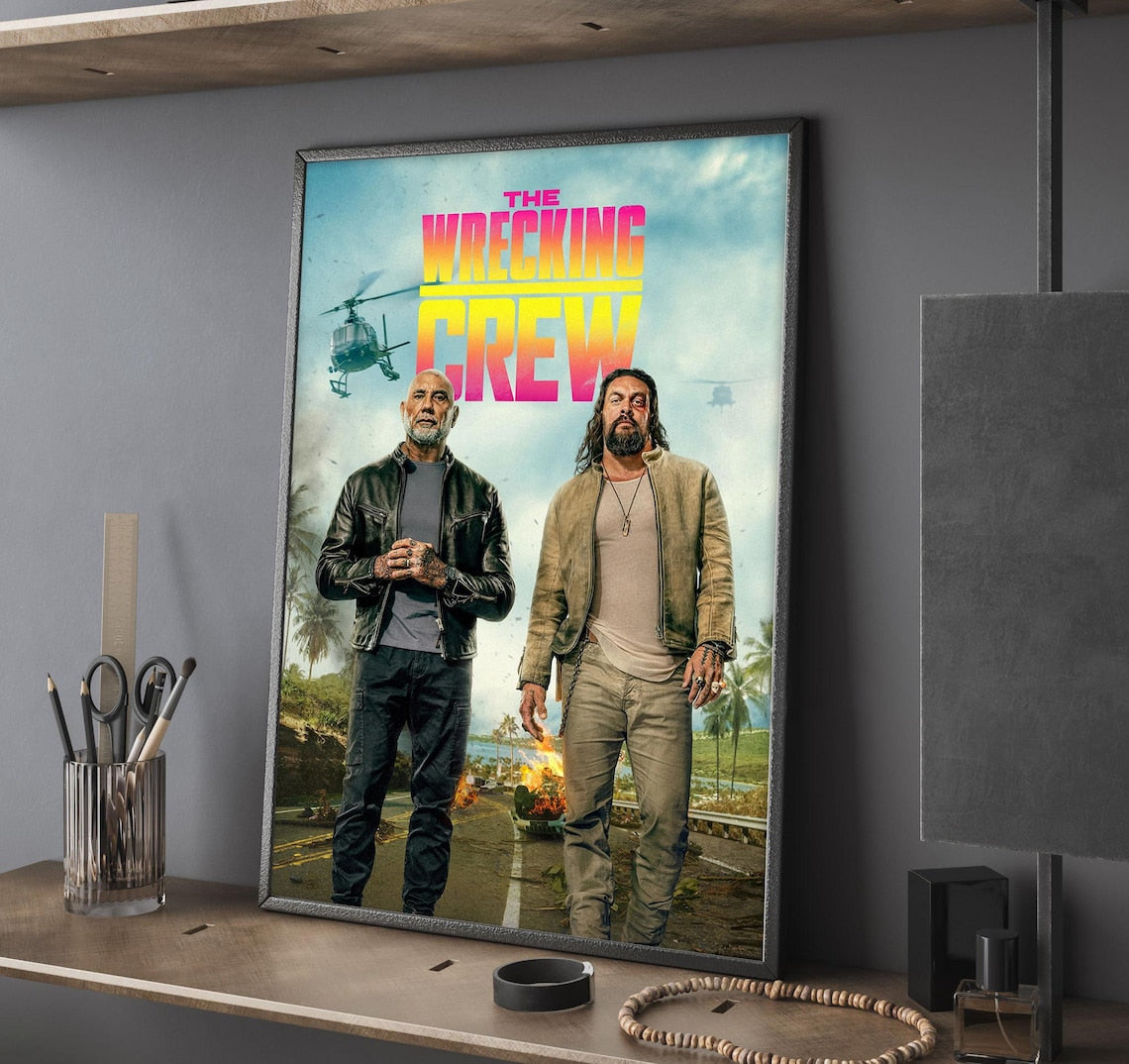 The Wrecking Crew Movie Poster Unframed Size 24''x36''