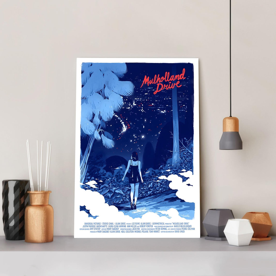 Mulholland Drive Movie Poster Unframed V1 Size 24''x36''