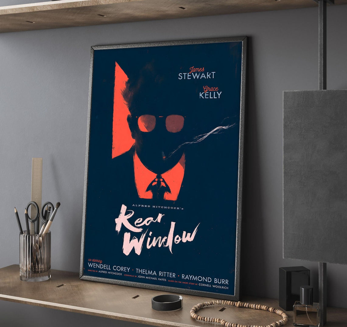 Rear Window Movie Poster Unframed V1 Size 24''x36''